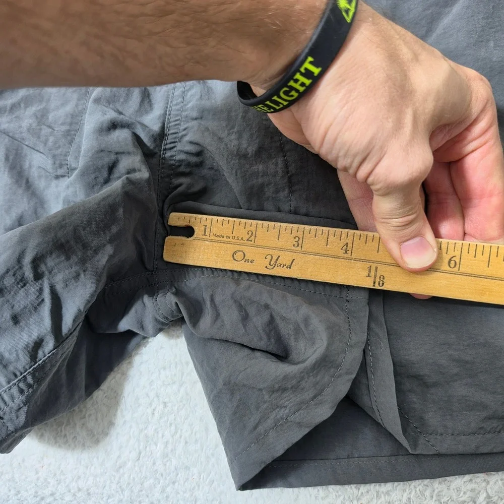 Patagonia Baggies Mens S Shorts Forge Grey Nylon 5